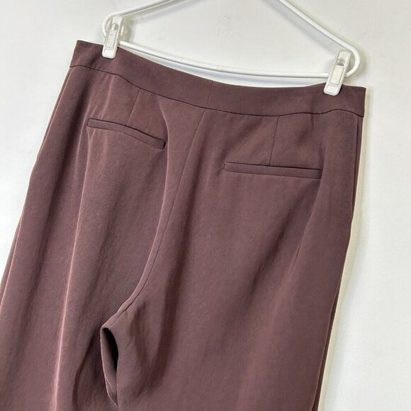MM Lafleur Pippa Wide Leg Crop Pants Women’s Size 1X Brown - Picture 8 of 10